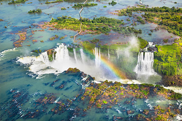 Going to Iguazu Falls Brazil Side