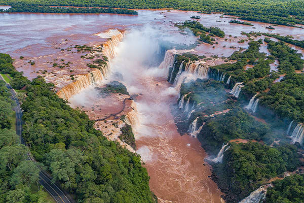 Boat Trip into Devils throat Iguazu Falls