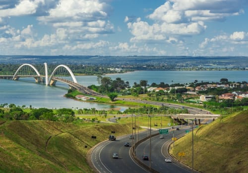 Jk,Bridge,In,Brasilia,,Brazil.