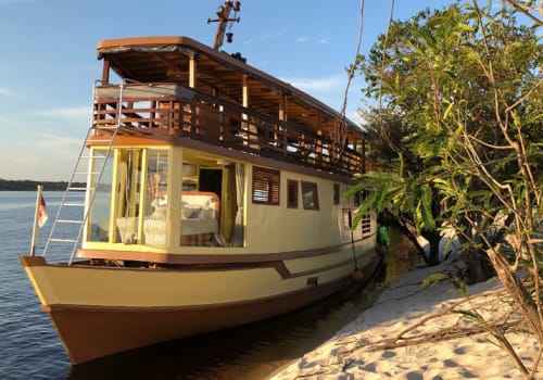 Amazon Odyssey moored