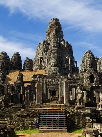 Ruins of Angkor Temple