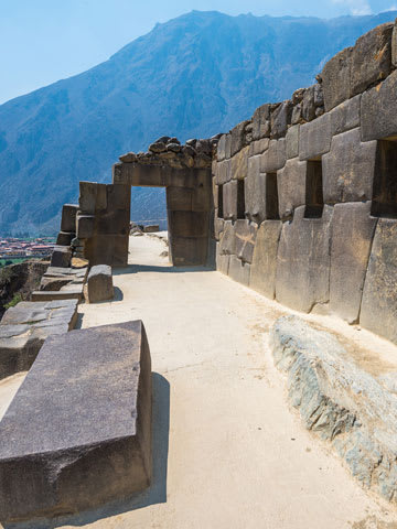 Ruins of Ollantaytambo Peru