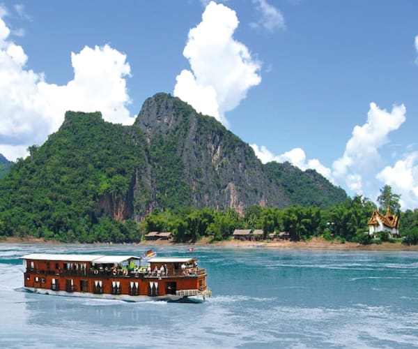 A Riverboat Cruise On the Mekong