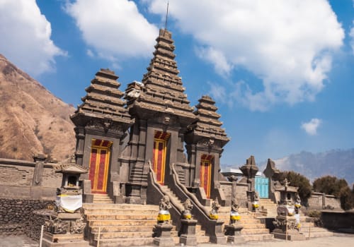 temple at mount bromo